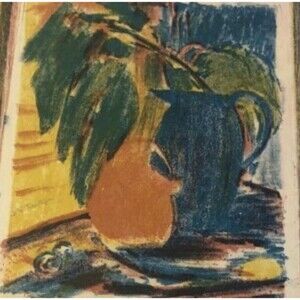 Jeanne Moment Art Print Reed College Oregon Still Life 1950
